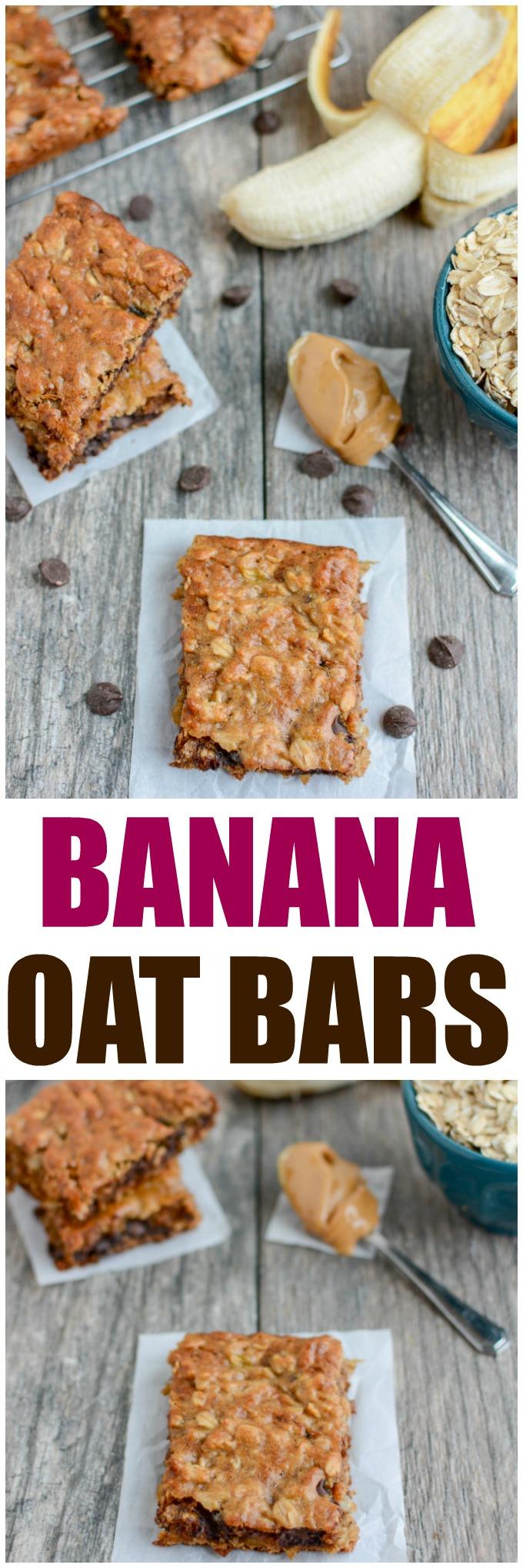 These Easy Banana Oat Bars are gluten-free, dairy-free, kid-friendly and make the perfect snack. Grab the kids and try this recipe today!