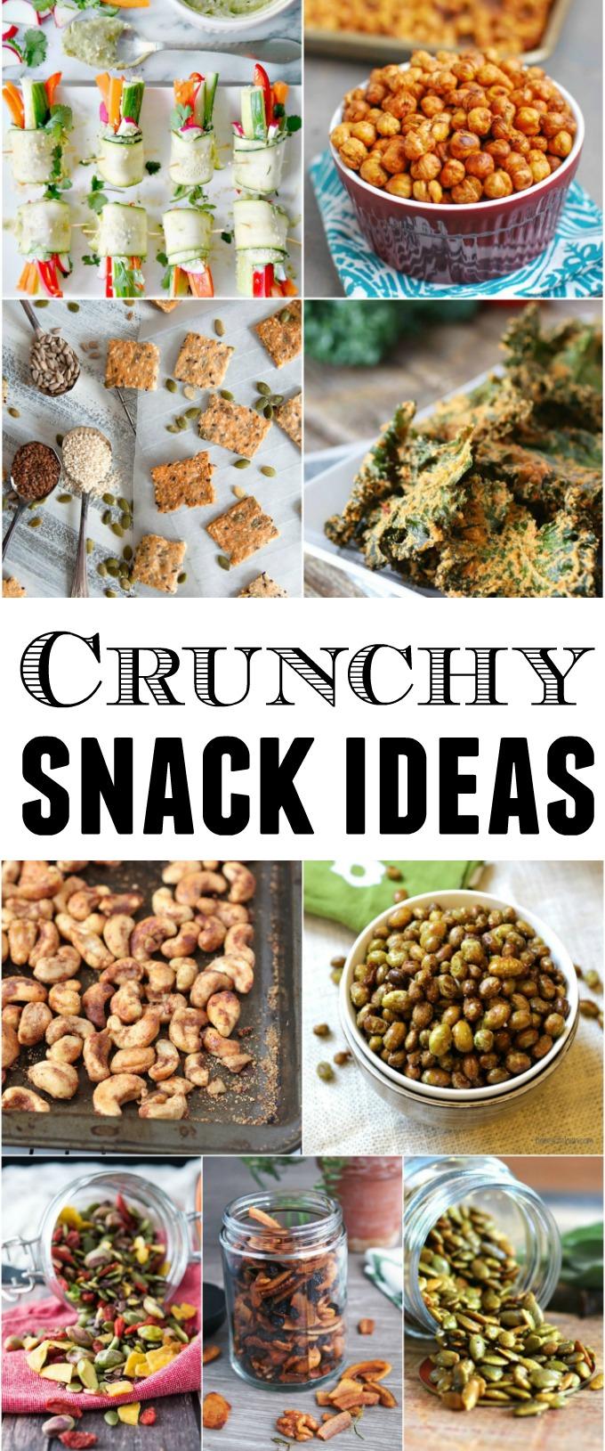 These 9 Healthy Crunchy Snacks are a helpful way to power through the afternoon slump. The recipes are packed with protein and healthy fats and are easy to eat on-the-go!