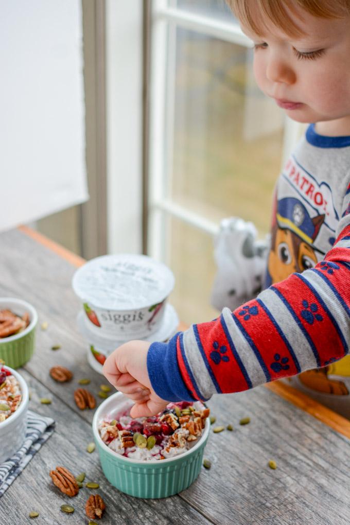 This Berry Farro Breakfast Bowl recipe is a fun twist on overnight oats. Packed with protein and fiber, it's a healthy breakfast option that's ready in minutes!