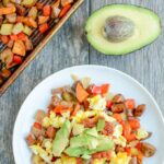 This 5 Minute Breakfast Hash comes together quickly on busy mornings with the help of weekend food prep. It's full of protein and fiber to keep you full all morning.