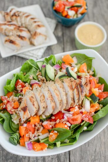 Mediterranean Turkey Salad 2