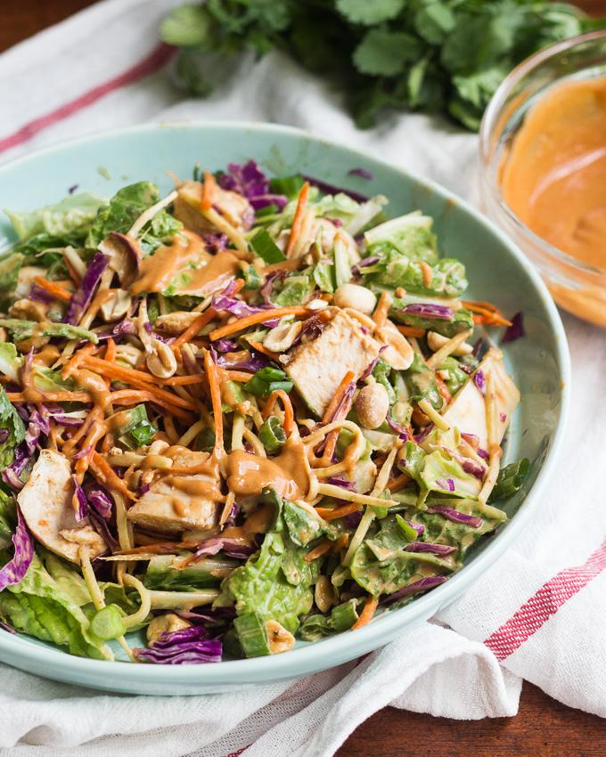 asian chicken chopped salad