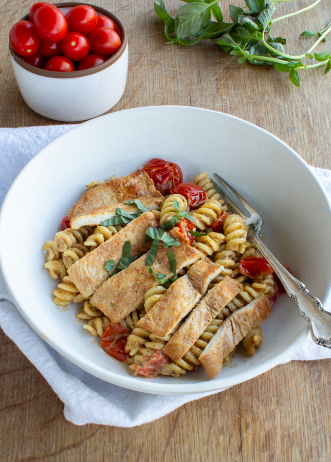 Chicken Pesto Pasta 2 pesto chicken pasta