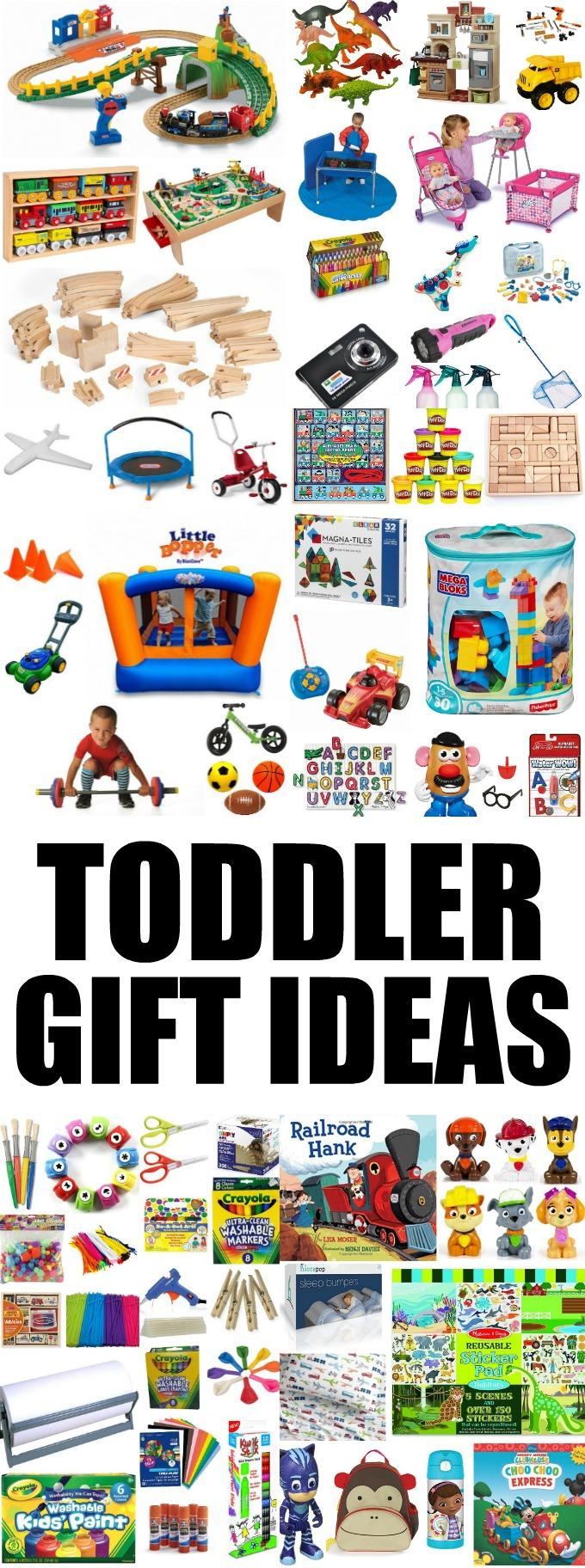 These Toddler Gift Ideas make perfect birthday presents, Christmas gifts or everyday surprises. Grab one for your son or daughter or one of their friends!