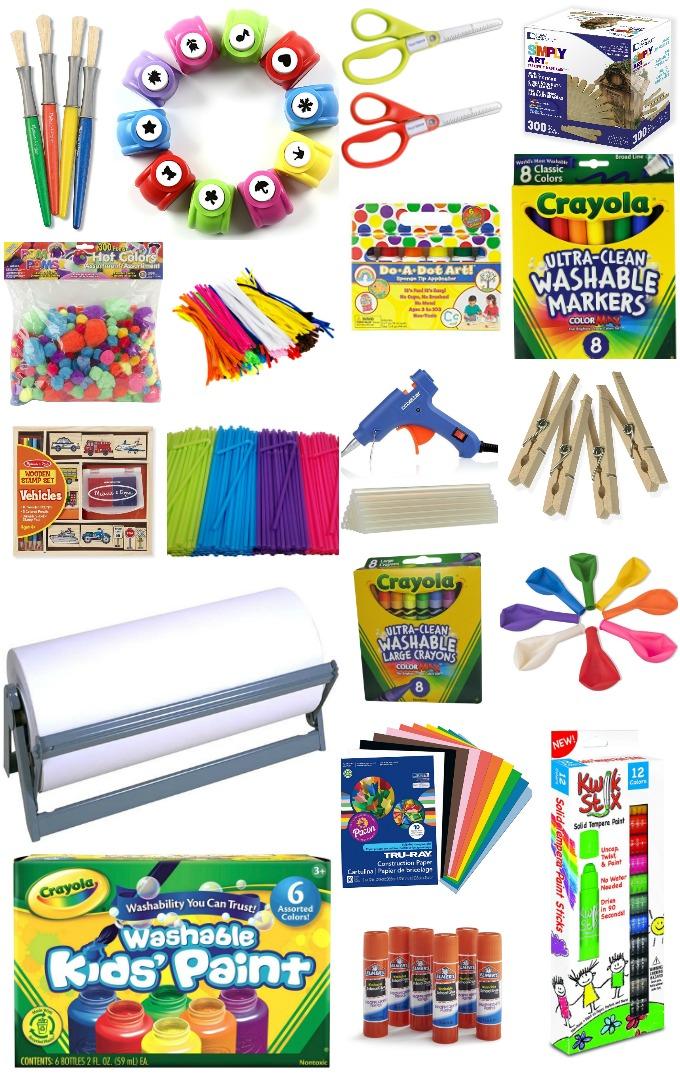 Toddler Gift Ideas {Ages 1-3} 30 arts and crafts