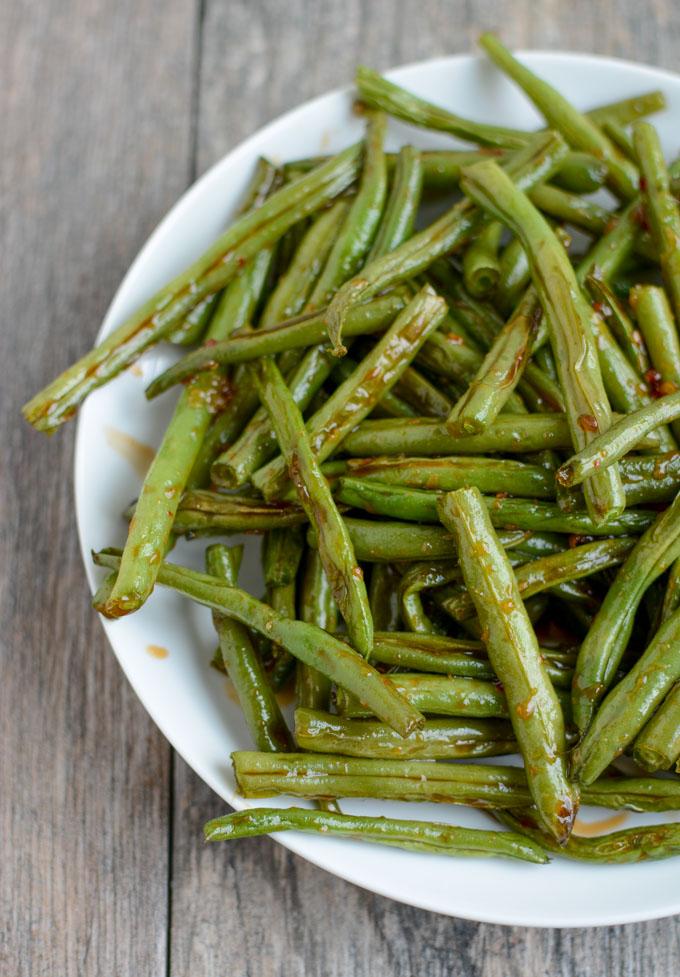 Asian Roasted Green Beans