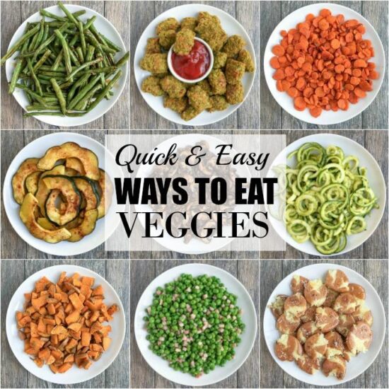 Recettes de légumes rapides et faciles 13 Ces recettes de légumes rapides et faciles sont simples, saines et adaptées aux enfants ! Ce sont des plats d’accompagnement parfaits pour le dîner et une excellente façon d’ajouter des légumes supplémentaires à votre journée.