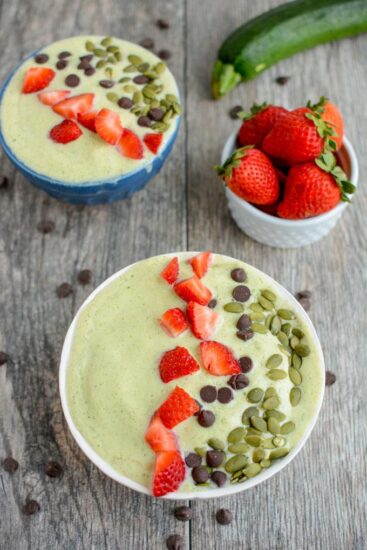 Peach Zucchini Smoothie 2