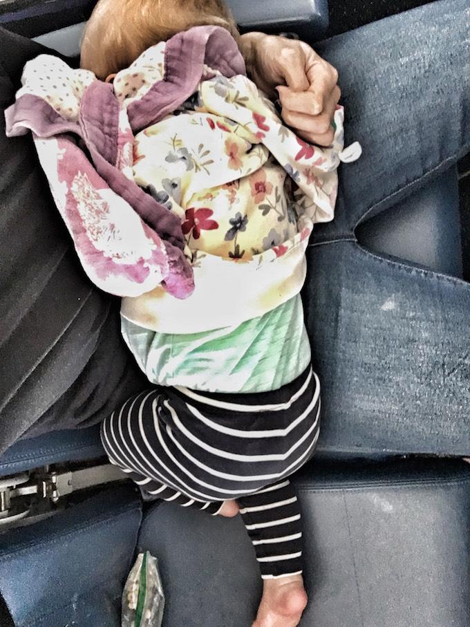 Nursing Baby On An Airplane