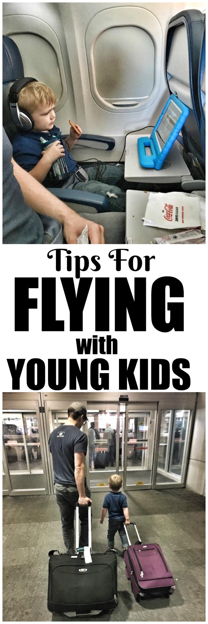 Flying with young kids? Toddlers and babies are a lot of work, but a little planning and preparation before the trip can help make your travel day less stressful.