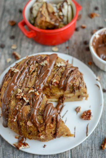 Instant Pot Gingerbread Bread Pudding (with oven option)