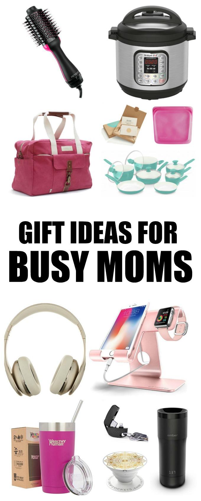 These Gift Ideas For Busy Moms are the perfect holiday presents for all the moms in your life this Christmas holiday!