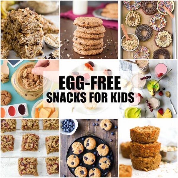 simple egg-free snacks for kids