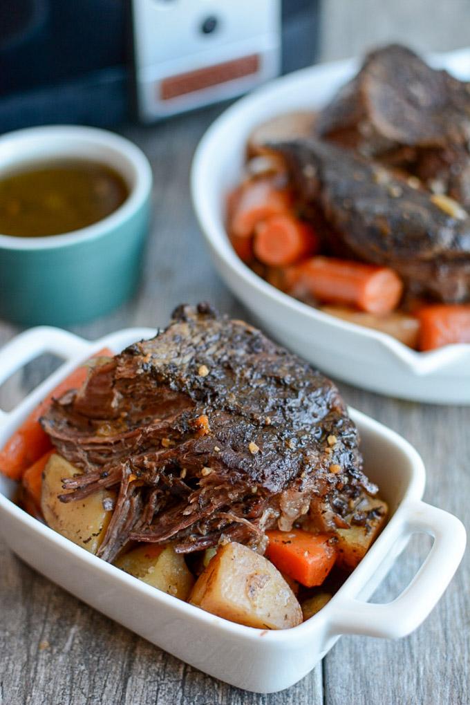 Slow Cooker Balsamic Pot Roast