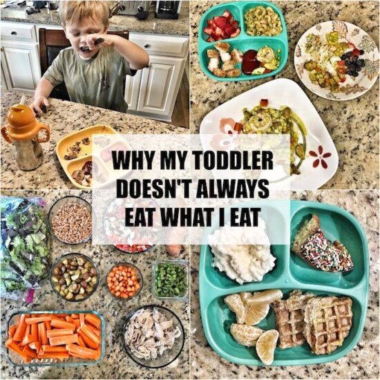 Why My Toddler Doesn't Always Eat What I Eat