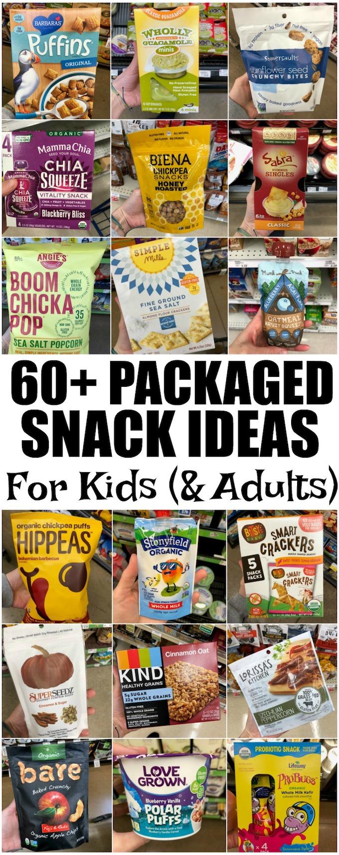 This list of healthy packaged snacks for kids (and adults too!) is meant to provide inspiration for busy parents who are looking for some new ideas. Homemade snacks are great but there are also some good store-bought options available!