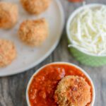 Pizza Meatballs - lower carb and full of flavor