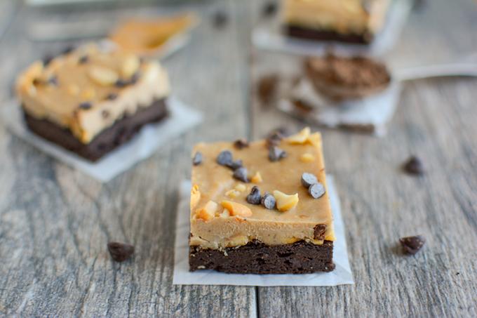 Frozen Layered Brownie Bars