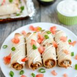 Baked Ranch Chicken Taquitos