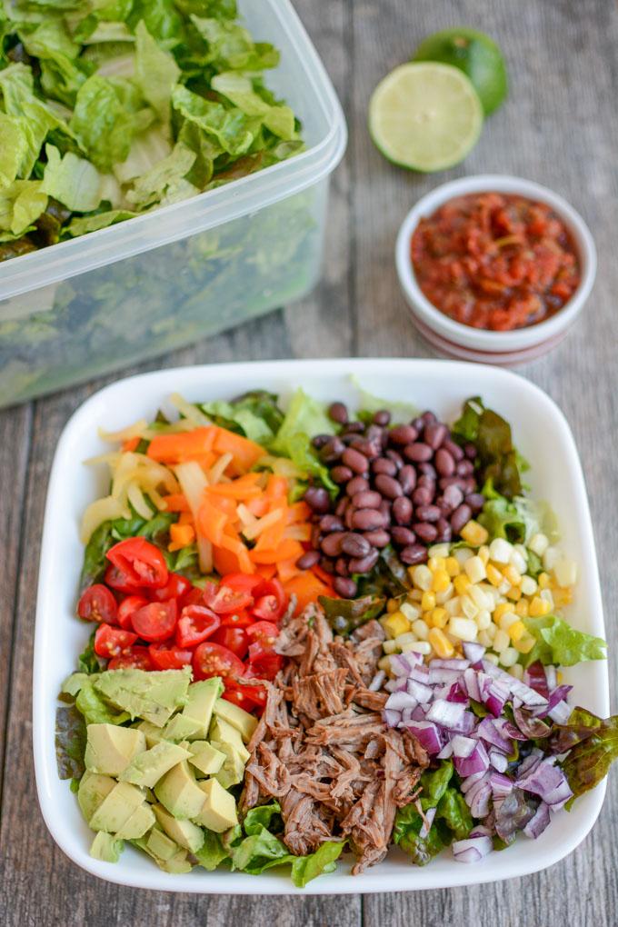 Barbacoa Taco Salad