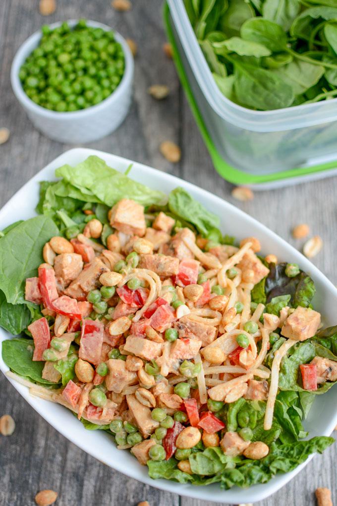 Thai Peanut Chicken Salad