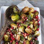 Brussels Sprouts with Pomegranate Seeds FG 8