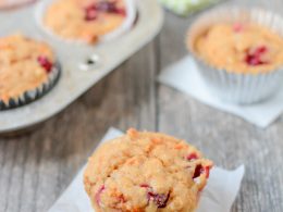 Cranberry Sweet Potato Cottage Cheese Muffins Recipe