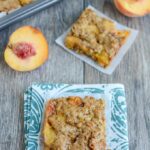 Ginger Peach Oat Bars 1