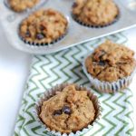 banana oat muffins