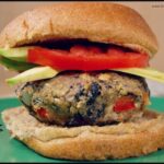 greek black bean burgers 1