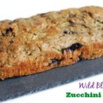 wild blueberry zucchini bread
