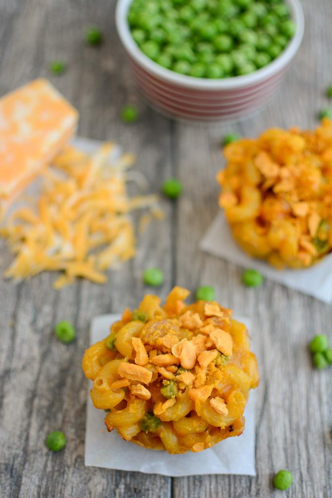 Macaroni and Cheese Muffins for a portable meal