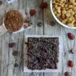 chocolate lentil bars