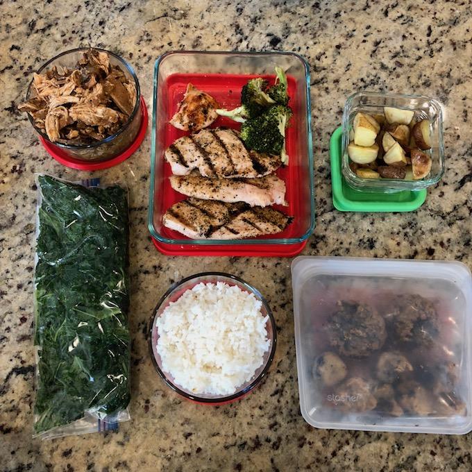 food prep leftovers