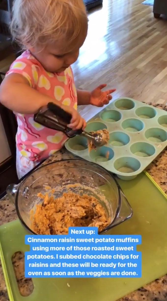 food prep muffins