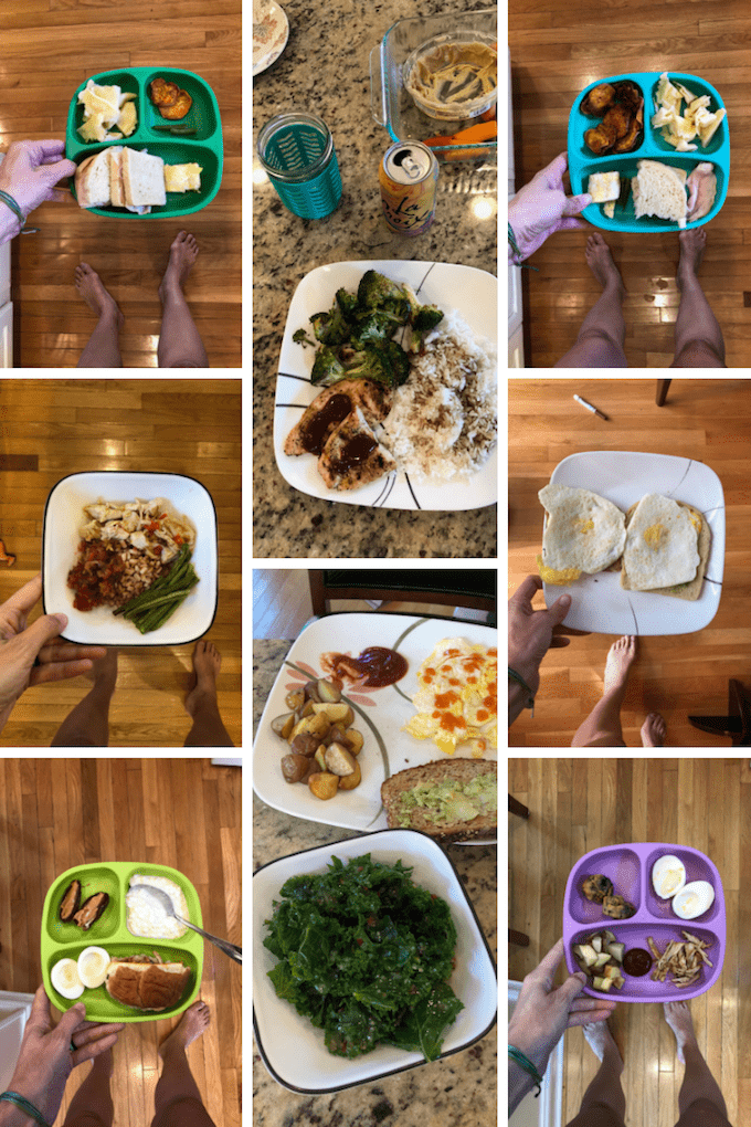 easy food prep plates