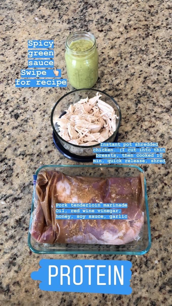 food prep meat
