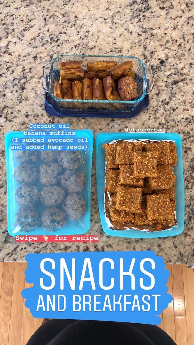 food prep snacks