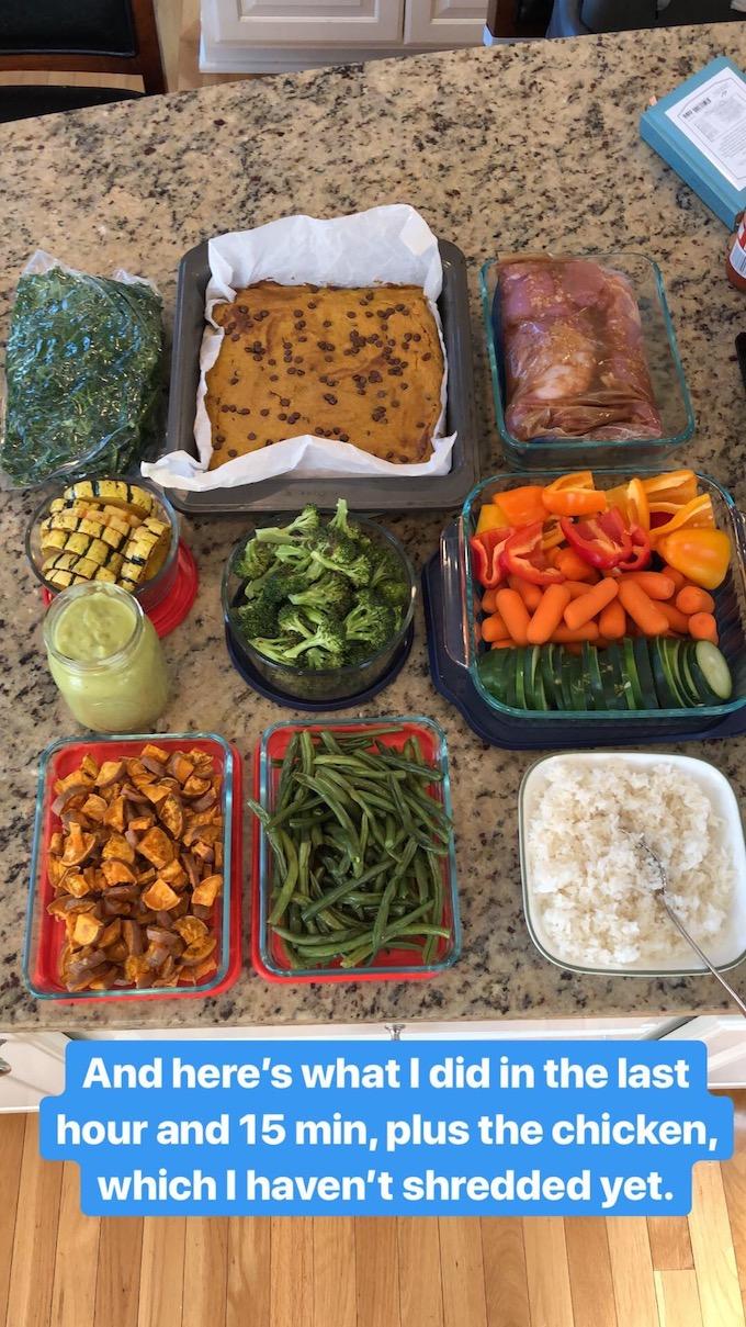 food prep recap