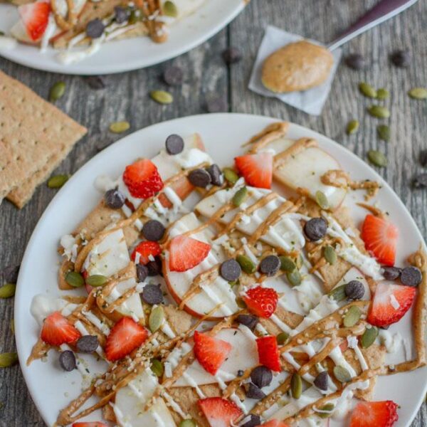 Apple Graham Snack Nachos