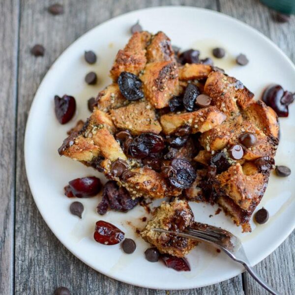 Cherry Gingerbread French Toast Bake 2 copy