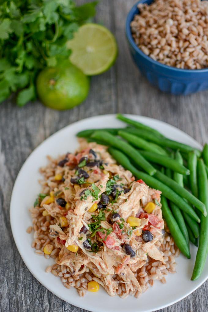 Slow Cooker Creamy Mexican Chicken recipe