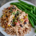 Crockpot Creamy Mexican Chicken