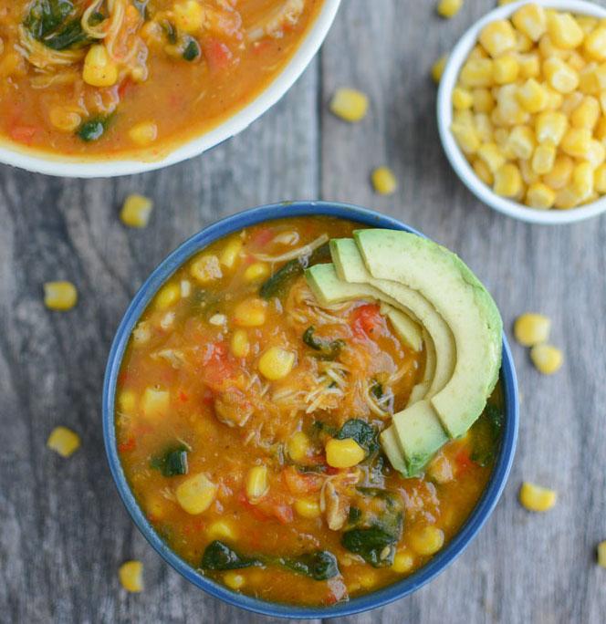 instant pot sweet potato chicken soup