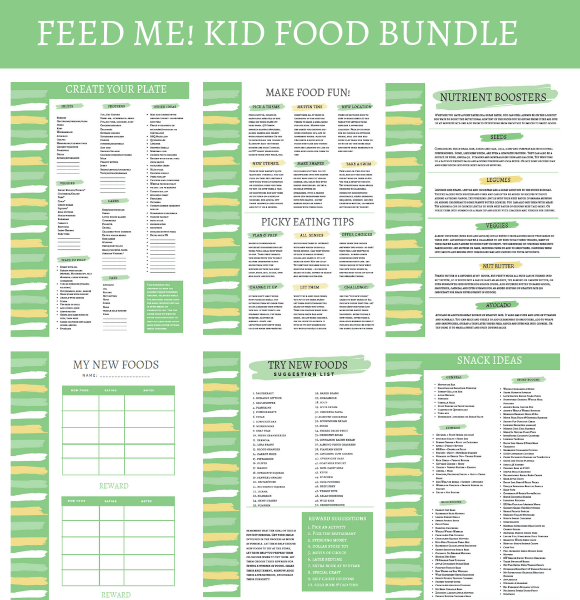 Kid Food PDF Bundle
