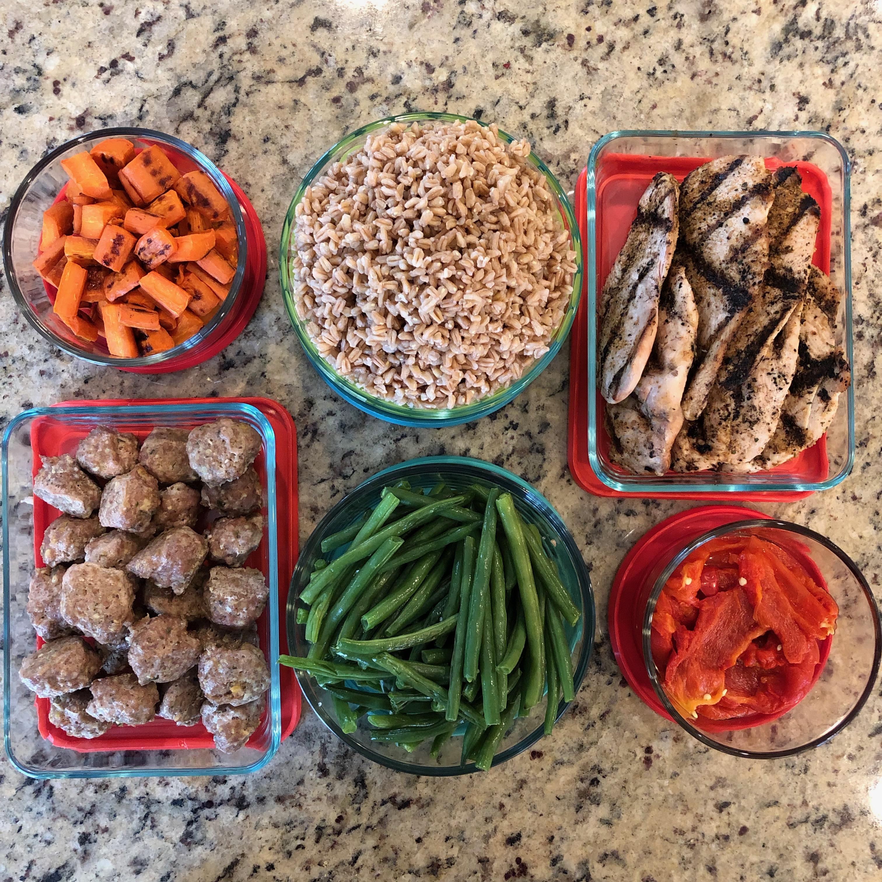 component food prep