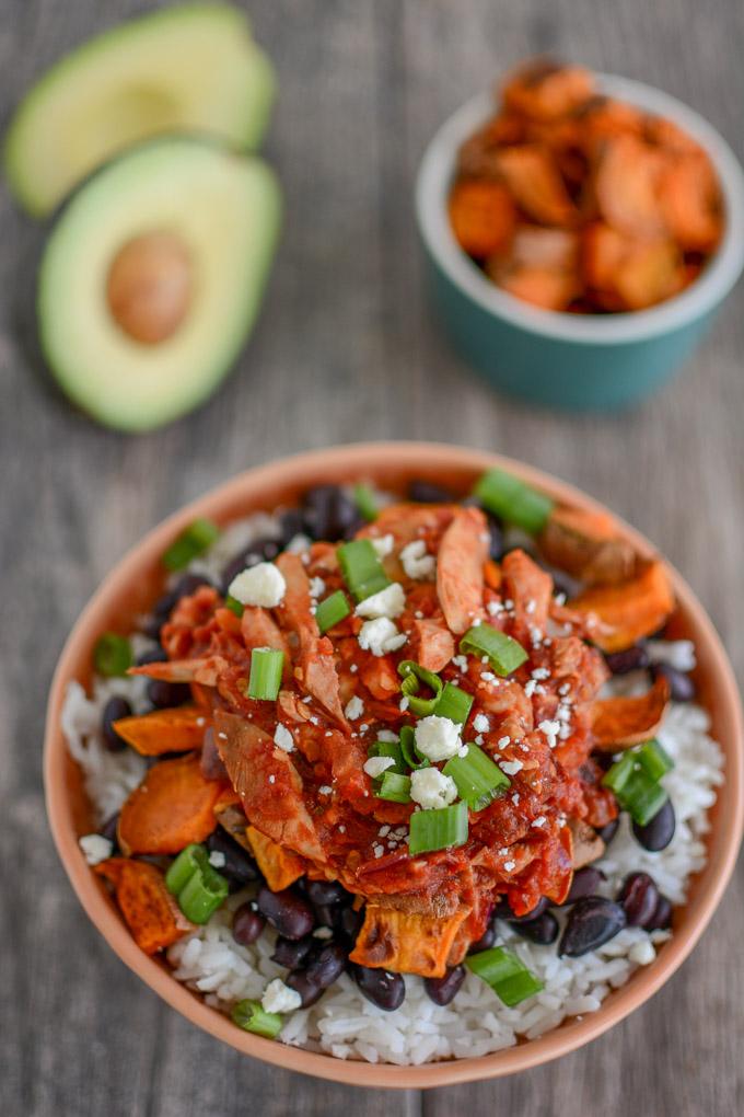 Chicken Tinga Bowls