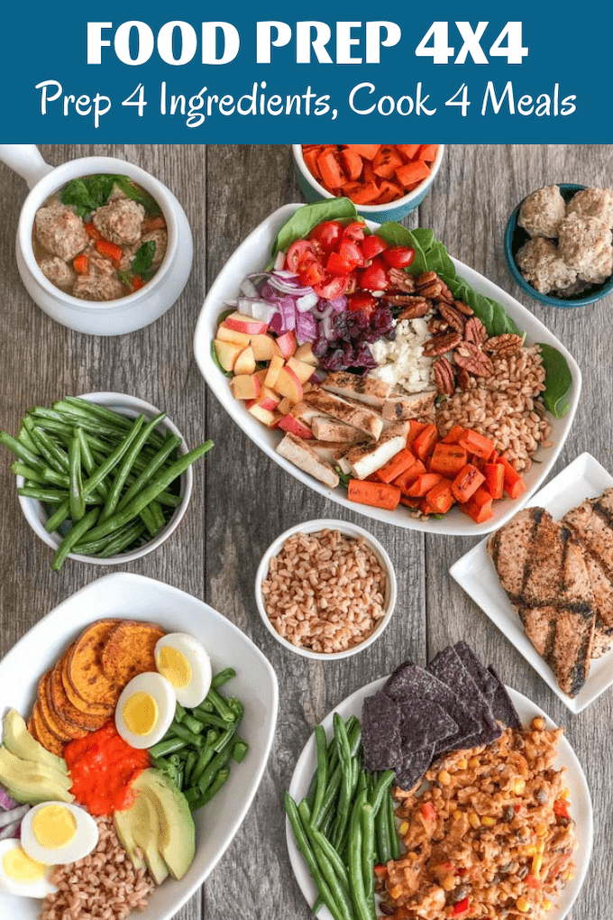 These Easy Farro Recipes can be made quickly throughout the week after prepping four simple ingredients during your food prep session. Component food prep is the key to saving you time during the week while still keeping your meal plan flexible.