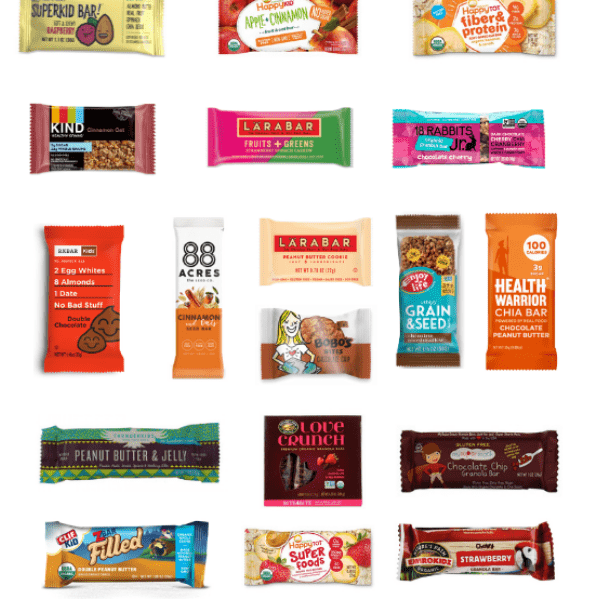 Healthy Snack Bars for Kids and granola bars