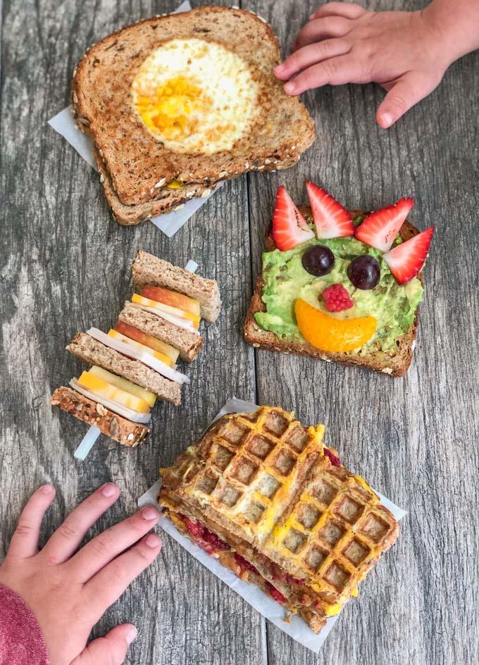 Creative Sandwich Ideas for Kids